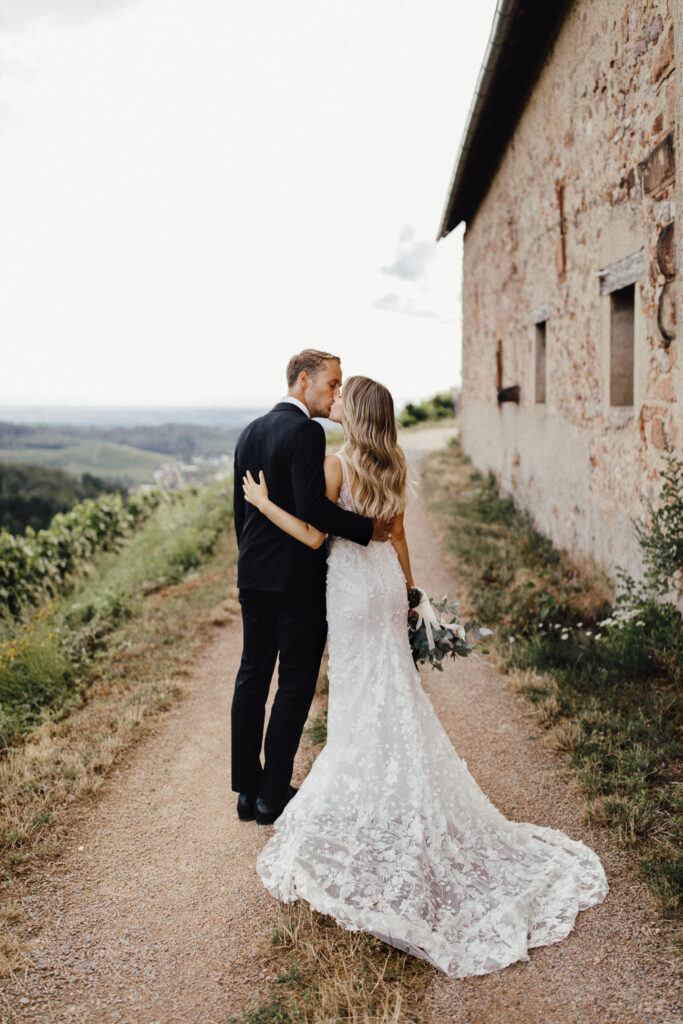 Hochzeitspaar in der Toskana Italien Destination Wedding