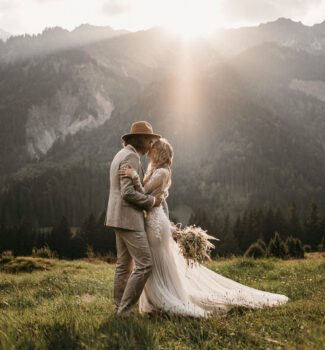 Heiraten in den Bergen – was eine Bergkulisse mit einer Hochzeit macht