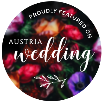 Austria Wedding | Feature Button | Strauß & Fliege