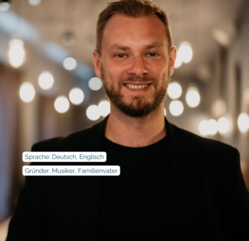 Freier Trauredner Johann-Jakob aus Berlin und München | Gründer Strauß & Fliege